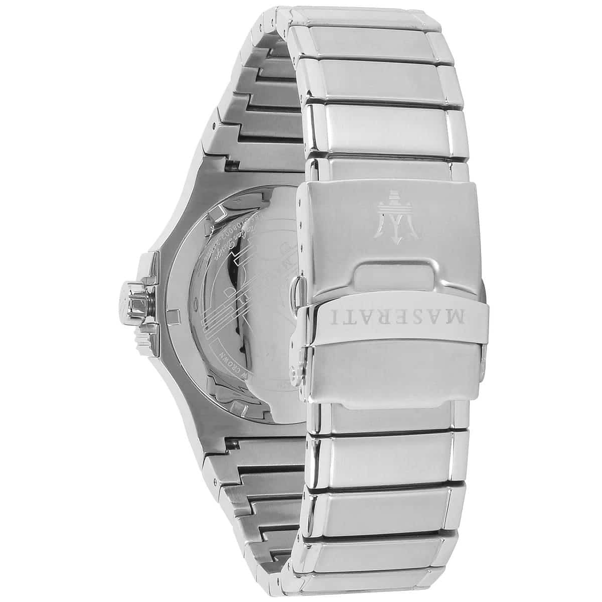 Maserati Potenza Corse R8853108002 Silver Dial Metal Men's Watch