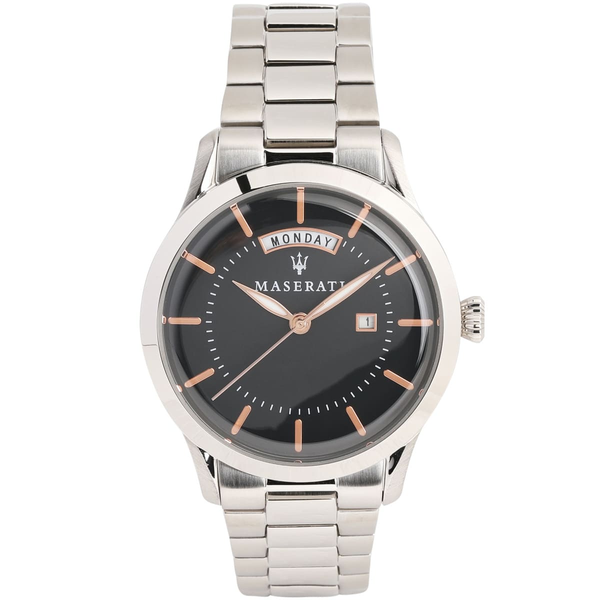 Maserati Tradizione R8853125002 Silver-Tone Black Dial Men's Watch