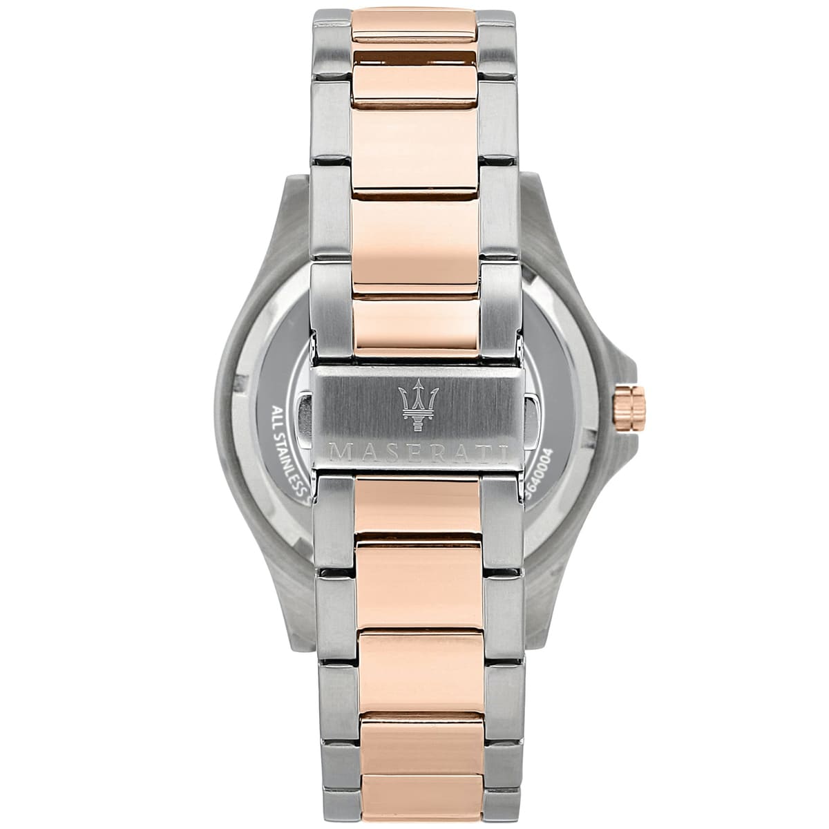 Maserati Sfida R8853140003 Two-Tone Rose Gold Blue Dial Men's Watch