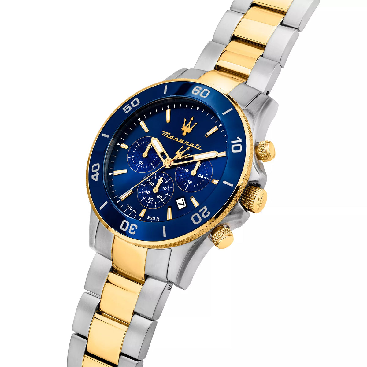 Maserati Competizione R8873600006 Two-Tone Blue Dial Men's Watch