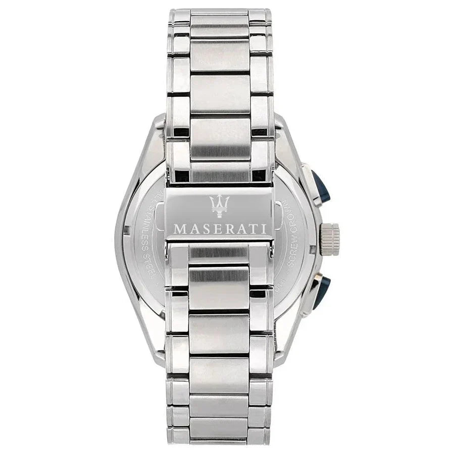 Maserati Traguardo R8873612014 Silver-Tone Blue Dial Men's Watch