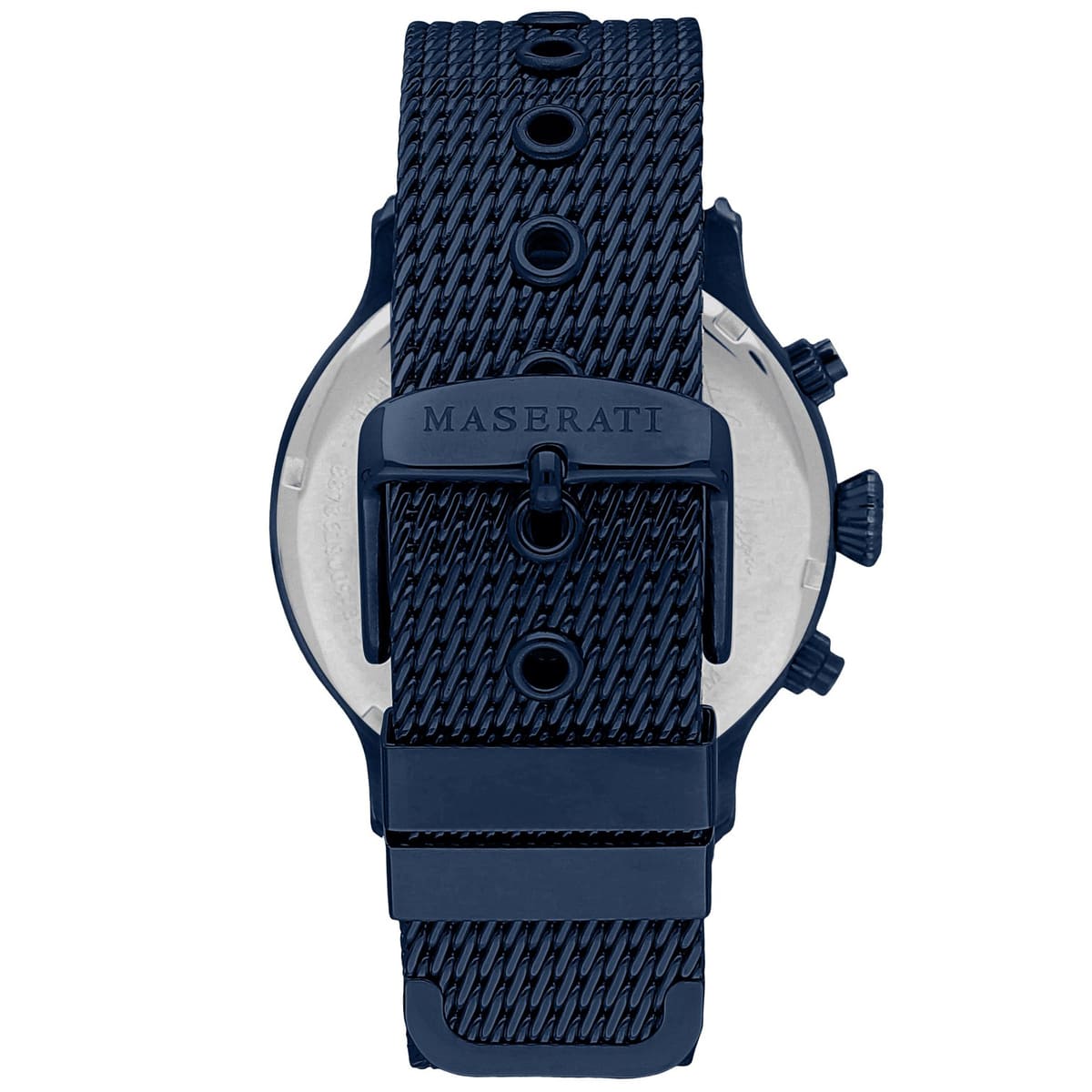 Maserati Epoca R8873618010 All Blue Rose Gold Accents Mesh Men's Watch