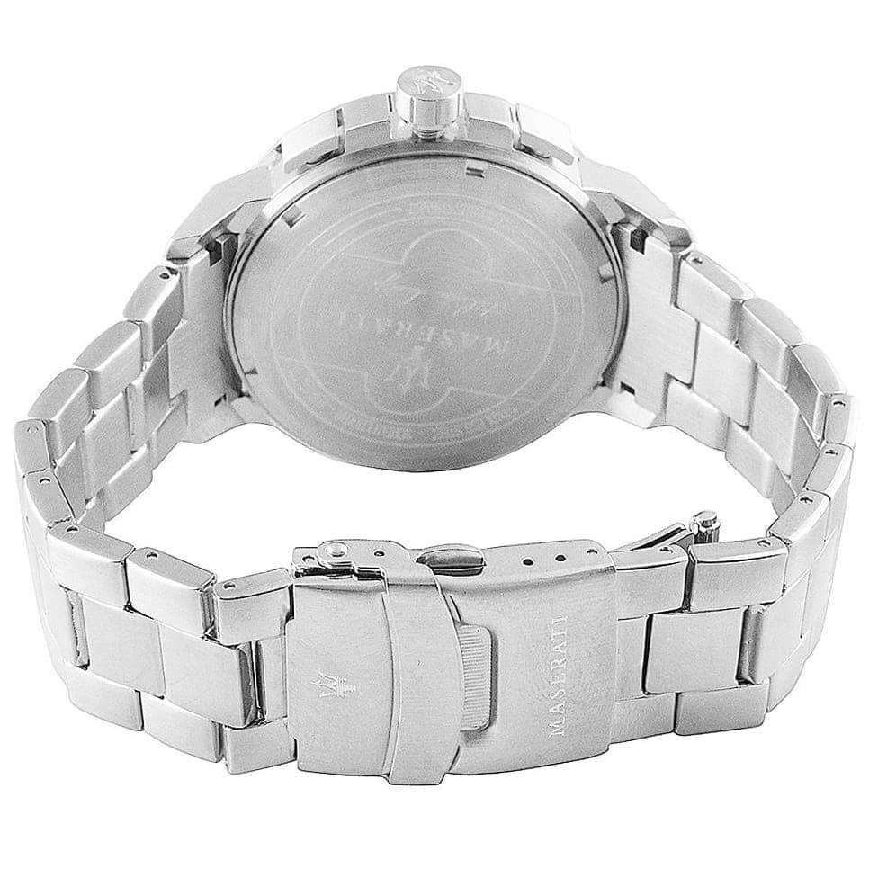 Maserati Ingegno R8873619004 Silver-Tone White Dial Men's Watch