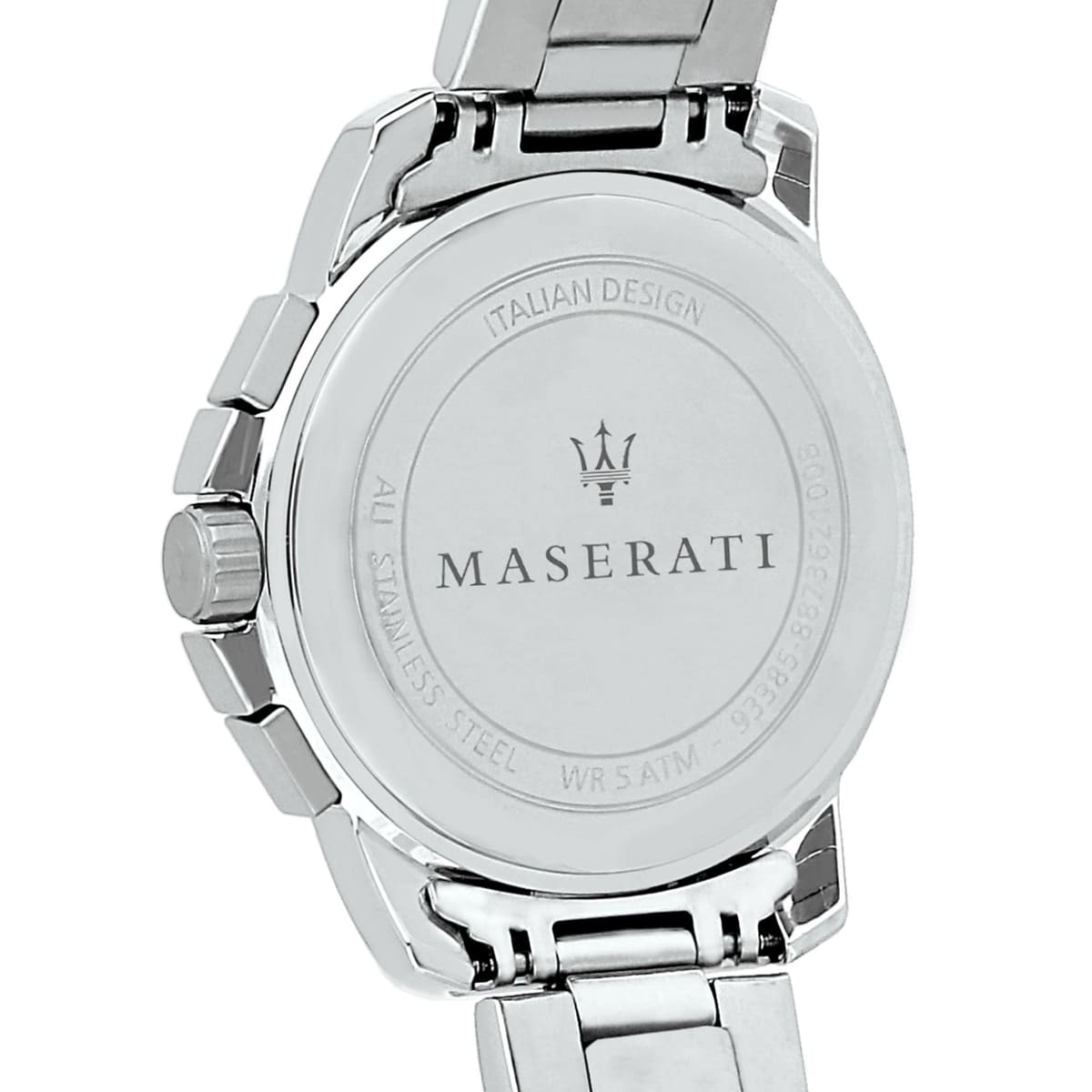 Maserati Successo R8873621009 Silver Black Racing Dial Metal Men's Watch