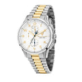Maserati Sorpasso R8873624003 Two-Tone Gold White Dial Men's Watch