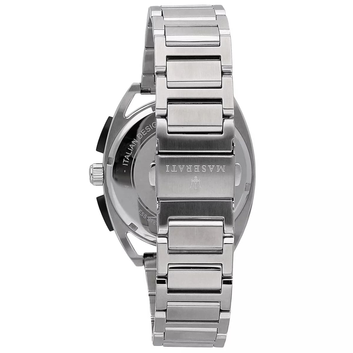 Maserati Trimarano R8873632003 Silver-Tone Black Dial Metal Men's Watch