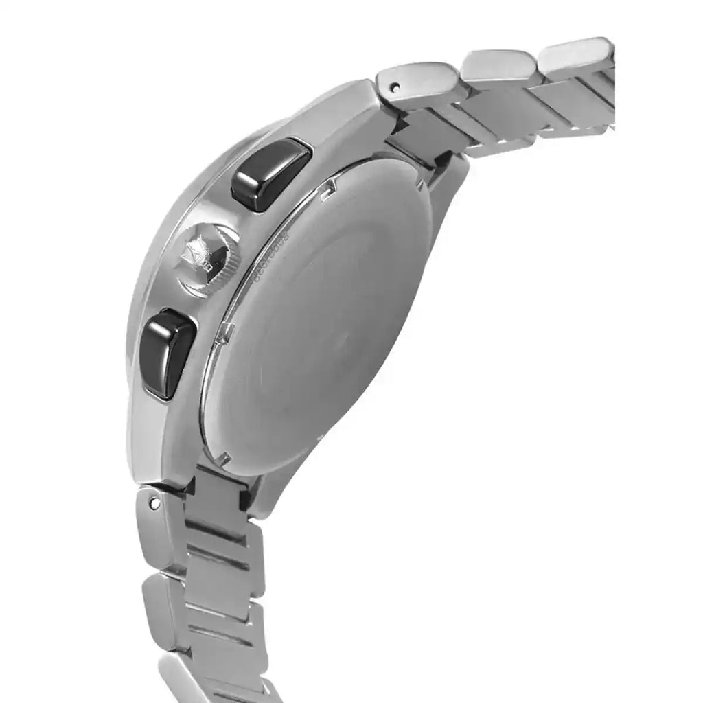 Maserati Triconic R8873639002 Silver-Tone Black Racing Dial Men's Watch