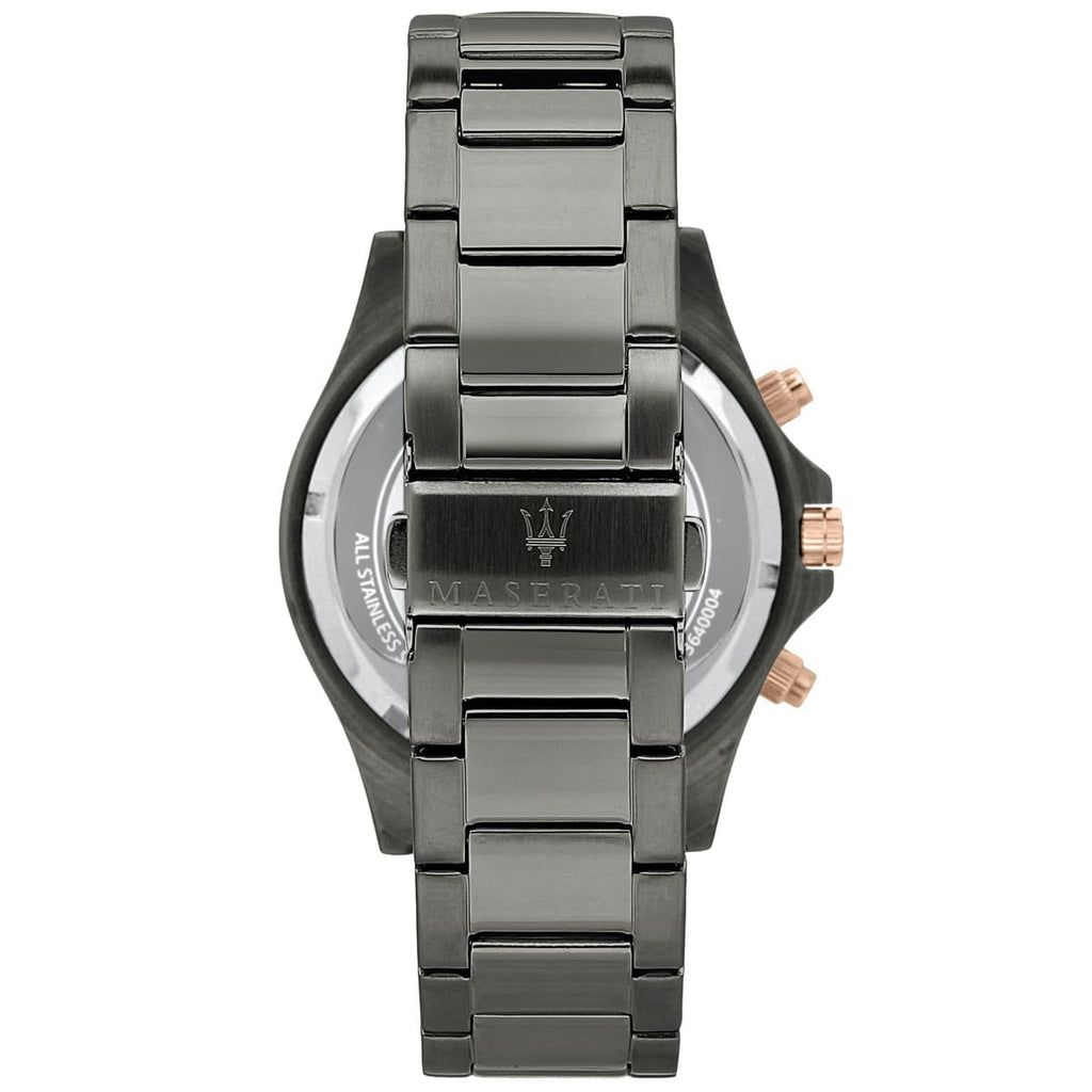 Maserati Sfida R8873640001 Gunmetal Blue Dial Metal Men's Watch