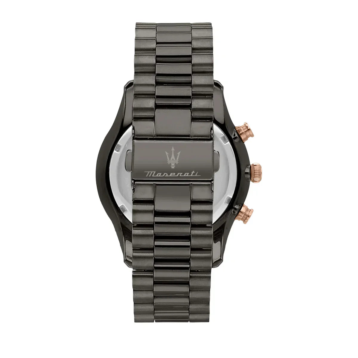 Maserati Traguardo R8873646001 Gunmetal Grey Rose Gold Men's Watch