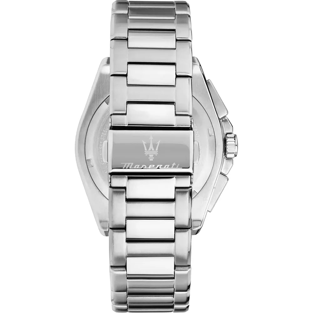 Maserati Velocita R8873652001 Silver-Tone Blue Racing Dial Men's Watch