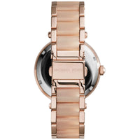 Michael Kors Parker MK6176 Rose Gold Watch with Blush Pink Acetate Links