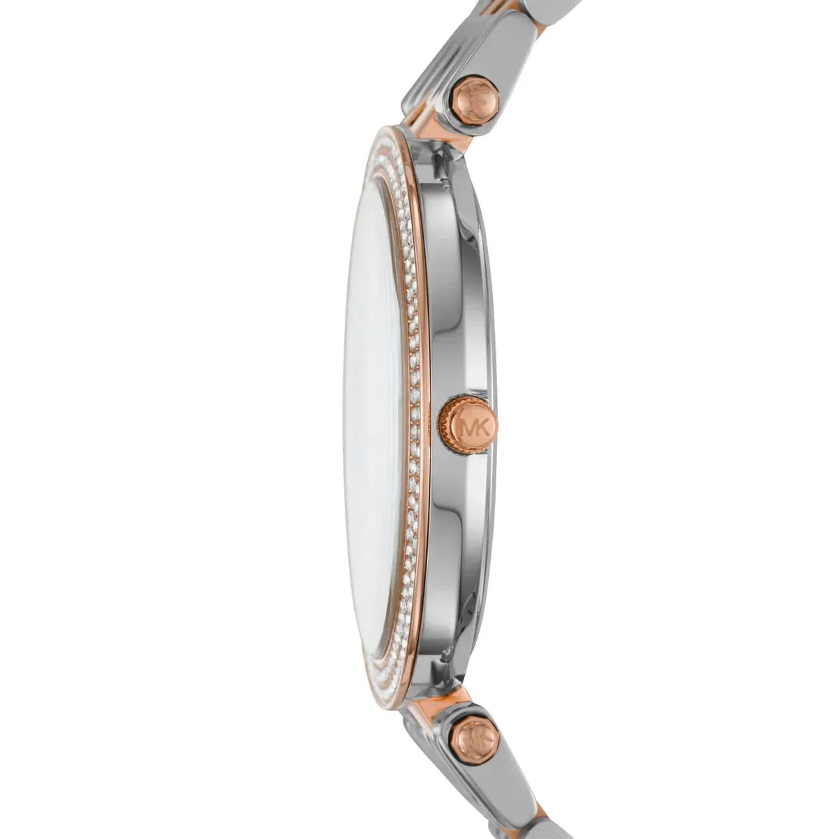 Michael Kors Darci MK3726 Two-Tone Watch with Rose Gold Celestial Star Dial