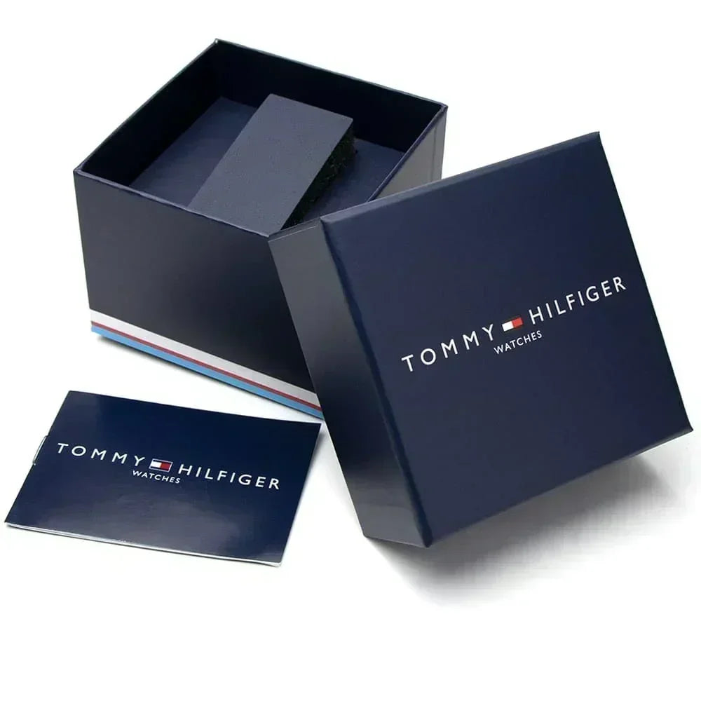 Tommy Jeans Sport Men's Watch – Blue Dial – Blue Silicone Strap (1710582)