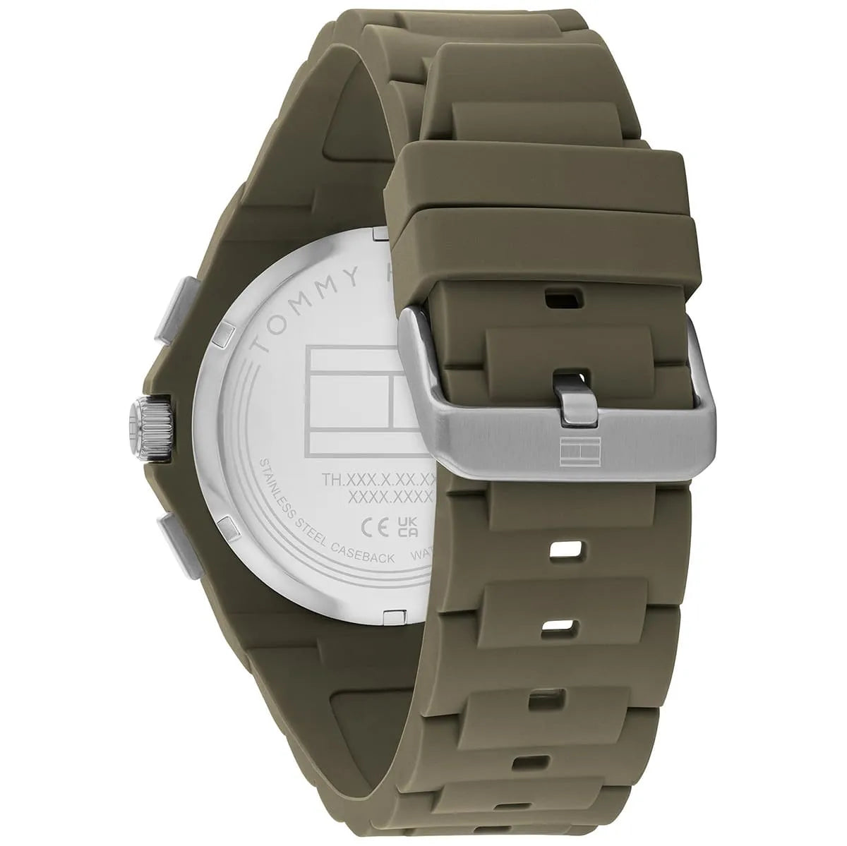 Tommy Hilfiger Neo 1792121 Olive Green Silicone Men's Watch