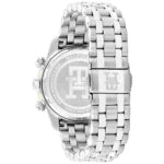 Tommy Hilfiger TH85 1792184 Men's Silver Case White Dial Pepsi Bezel Watch