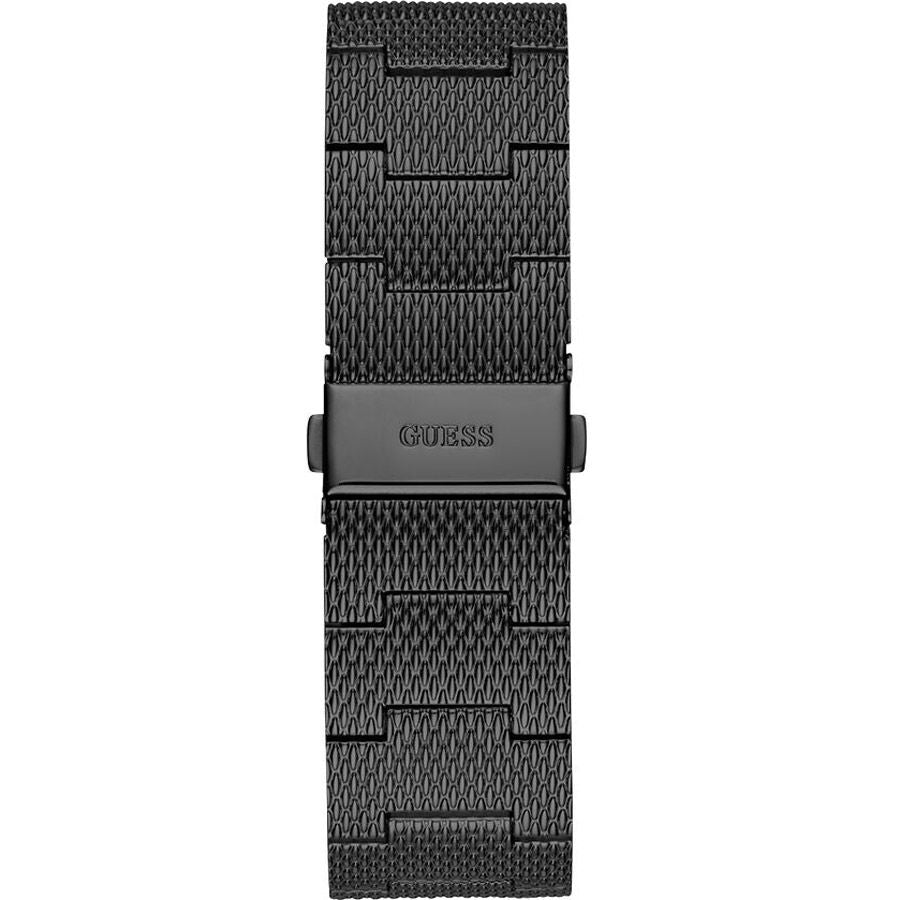 Guess Richmond W1263G3 All Black Case Black Dial Black Mesh Men's Watch