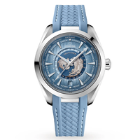 Omega Seamaster Aqua Terra 150M Co-Axial Master Chronometer Gmt Worldtimer 43mm Summer Blue